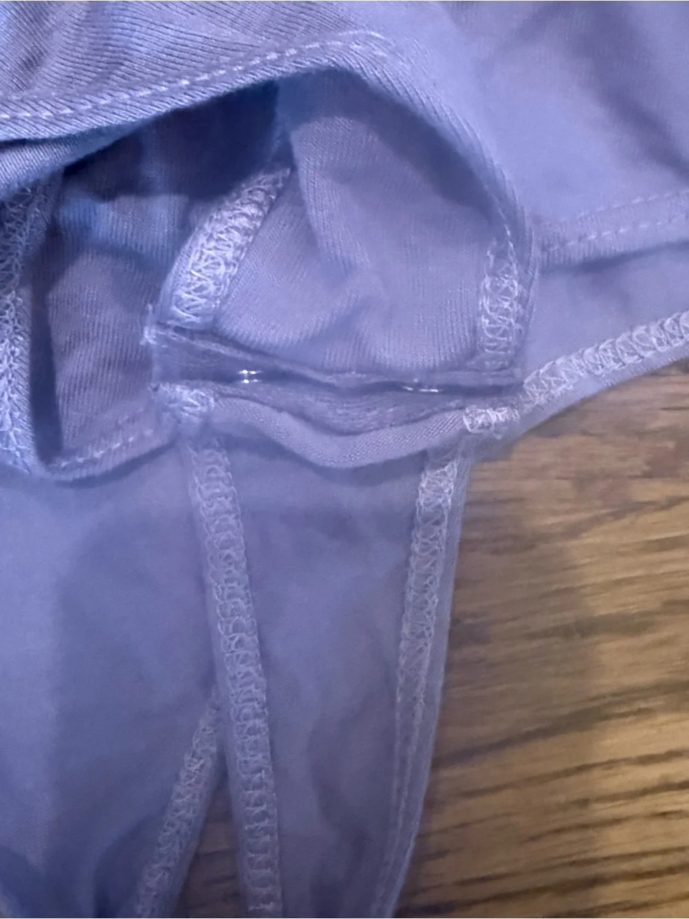 NWT. Intimately Free People. Cap Sleeve Thong Bodysuit. Dusty Purple. Large.